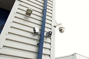 Warehouse CCTV system fitted by Bee Tee Alarms